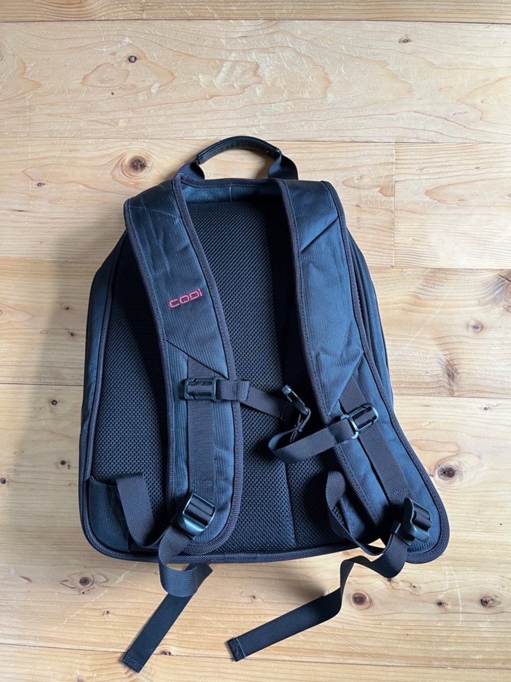 Black Laptop Backpack Unisex Travel Bag Excellent Condition - Picture 2 of 4